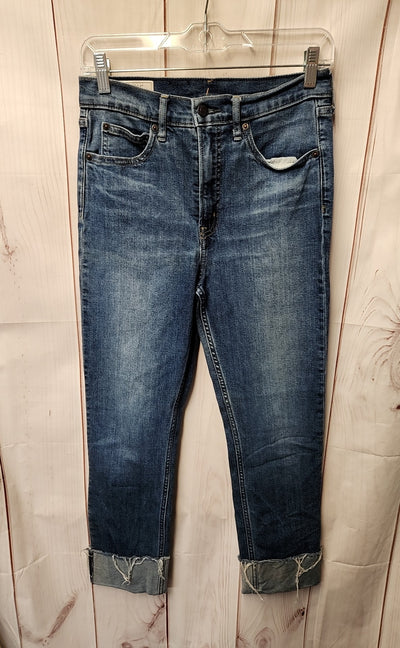Gap Women's Size 27 (3-4) Blue Jeans Cigarette High Rise