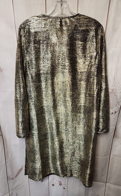 Anne Klein Women's Size M Gold Cardigan