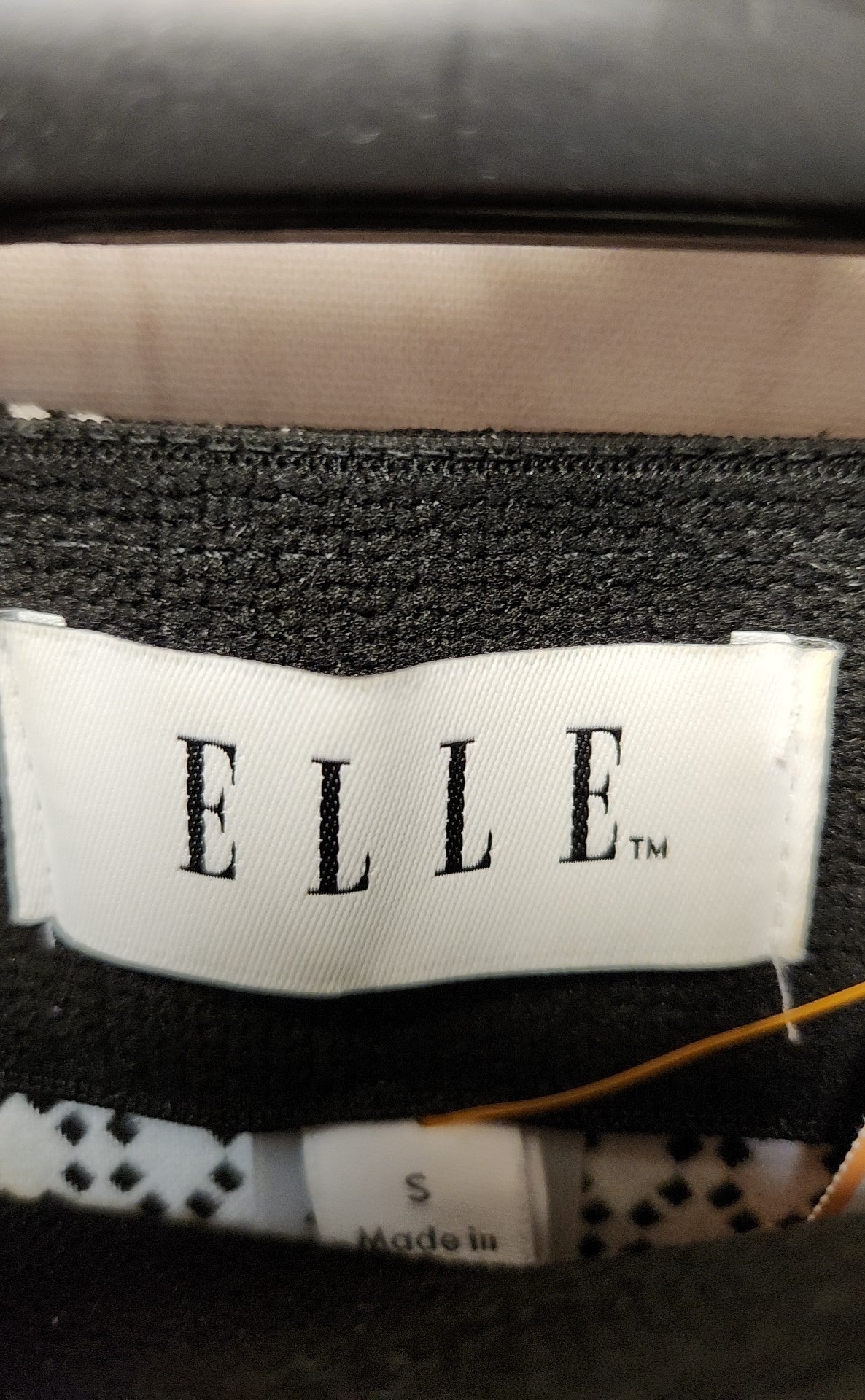 Elle Women's Size S Black & White Skirt