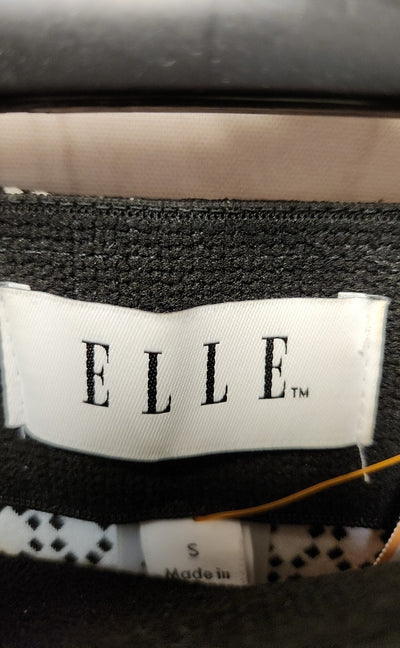 Elle Women's Size S Black & White Skirt
