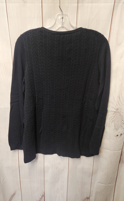 Talbots Women's Size 1X Black Sweater