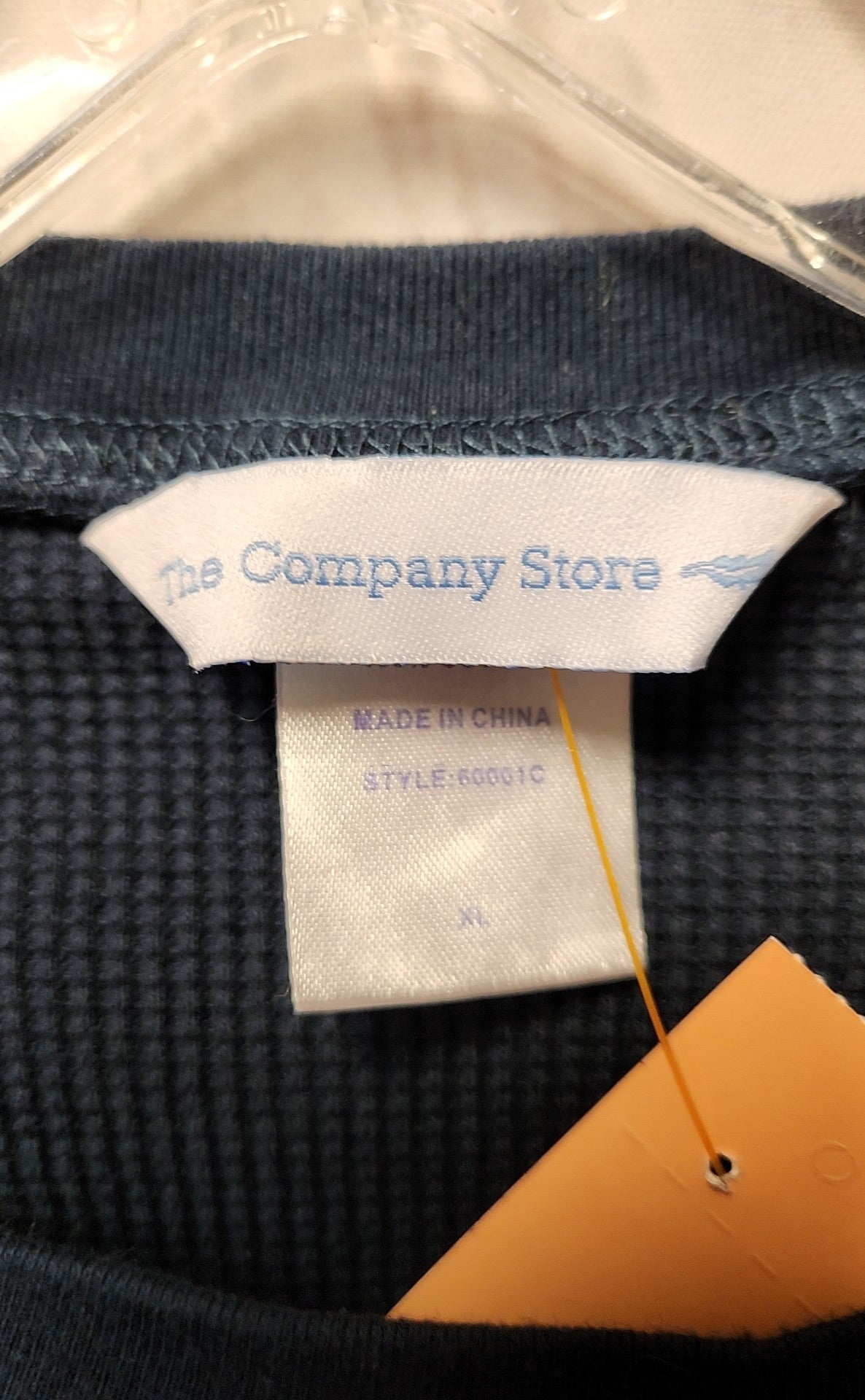 The Company Store Women's Size XL Teal Sweatshirt