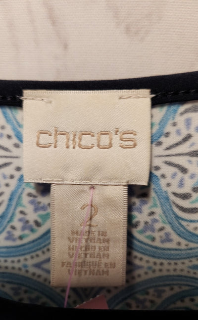 Chico's Women's Size 12 Blue Dress
