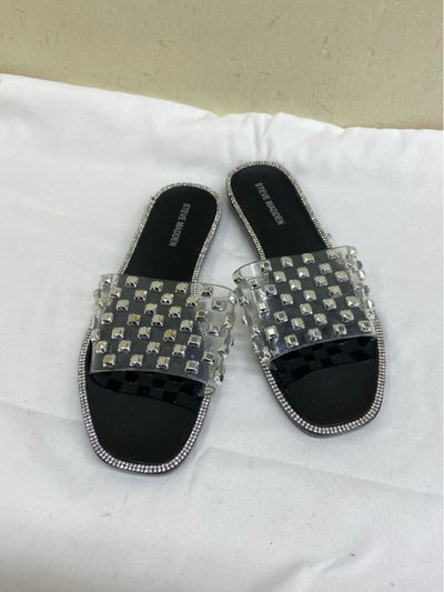 Steve Madden Women's Size 7 Black Sandals Shoes