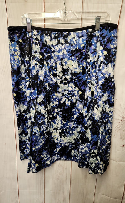 Nicname Women's Size 16 Blue Skirt