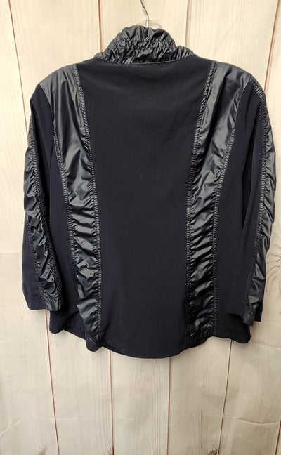 Zenergy - Chico's Women's Size 1 = US M Navy Jacket