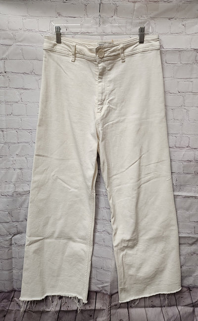 Zara Women's Size 31 (11-12) White Jeans