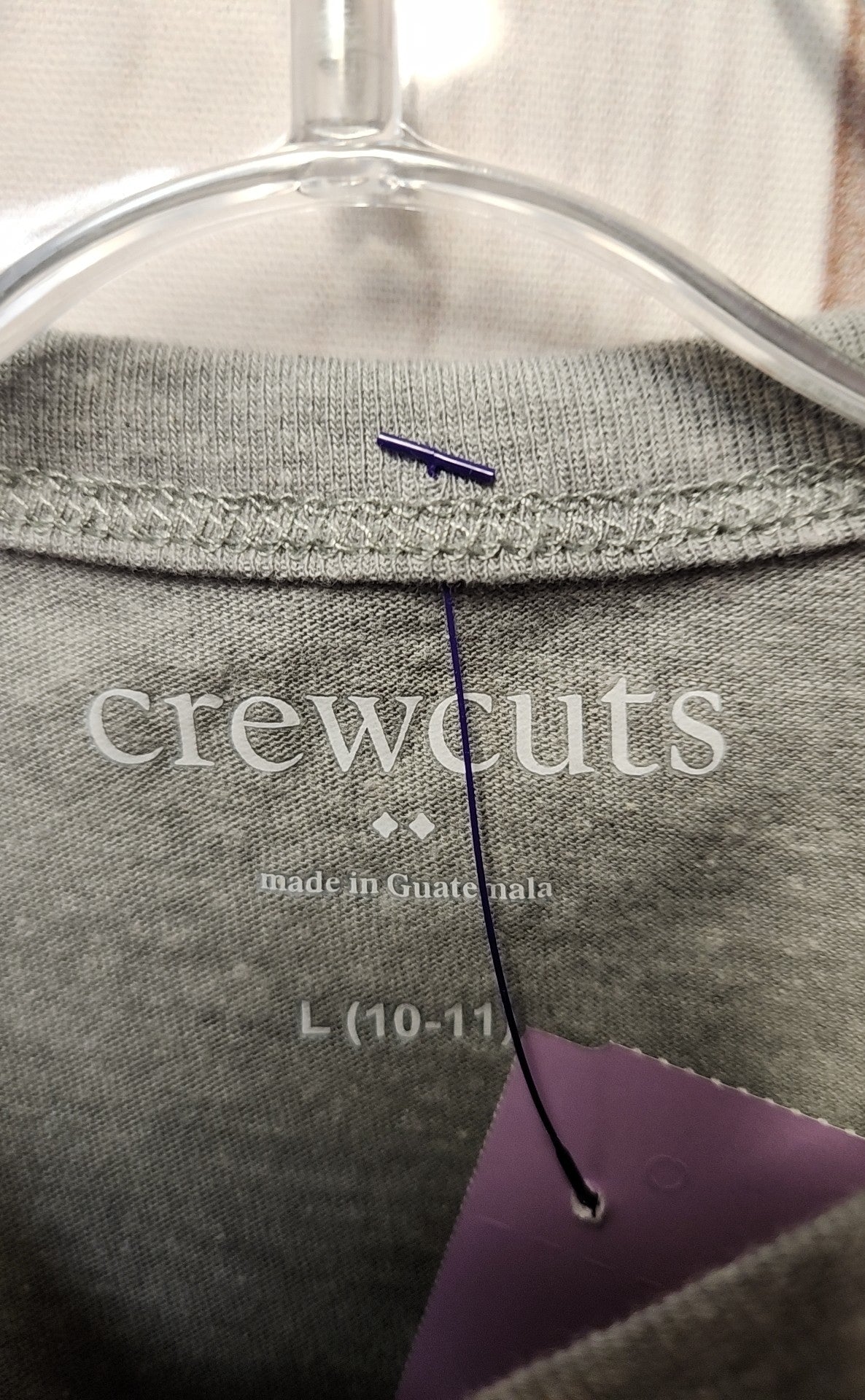 Crewcuts Boy's Size 10 Gray Shirt
