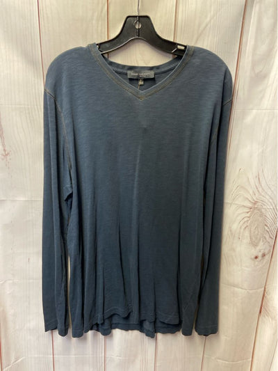 Robert Barakett Men's Size XL Navy Shirt