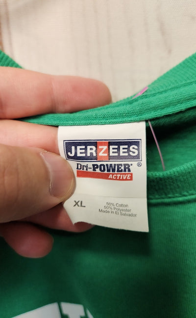 Jerzees Men's Size XL Green Shirt