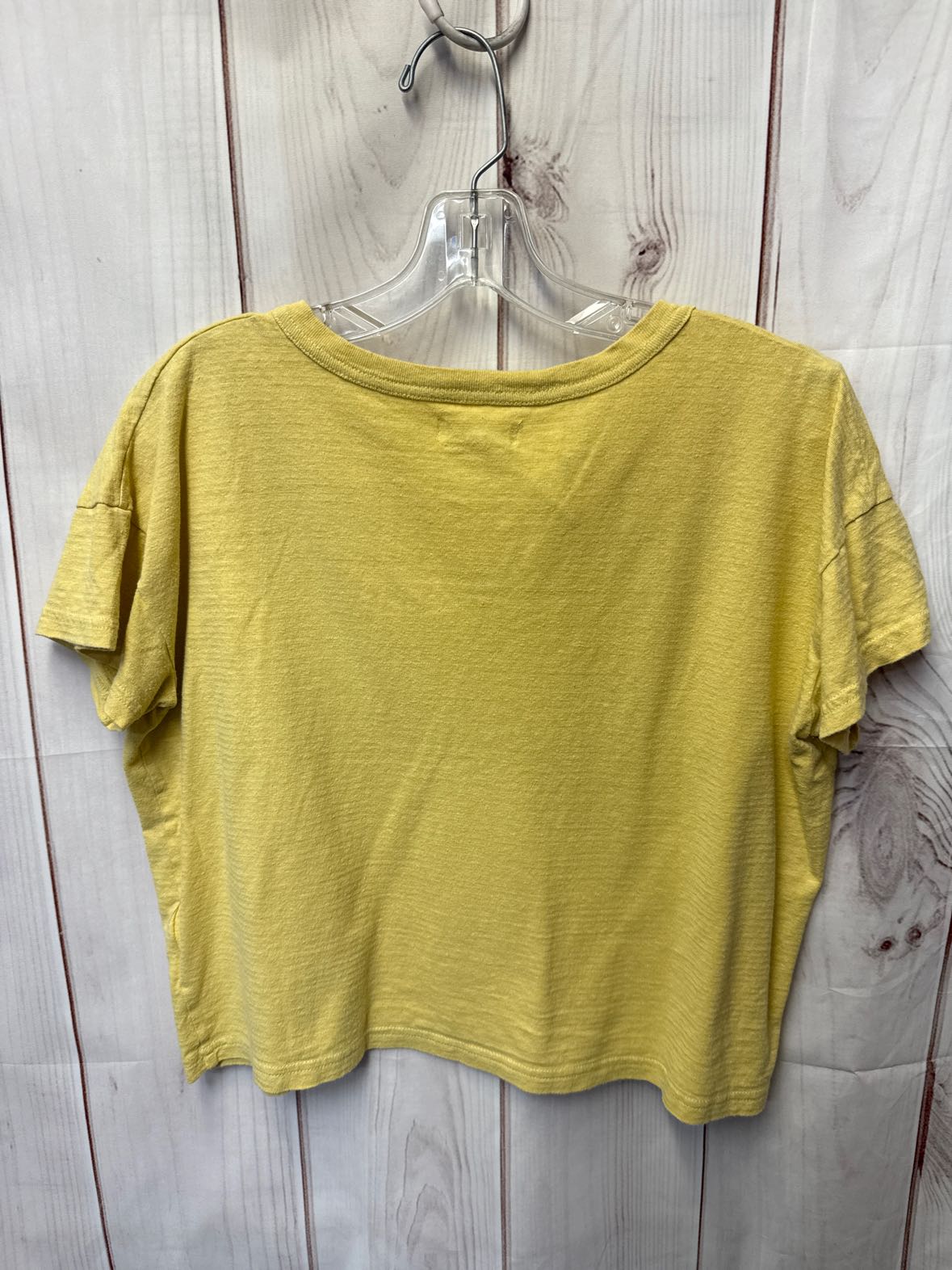 Madewell Women's Size S Yellow Short Sleeve Top