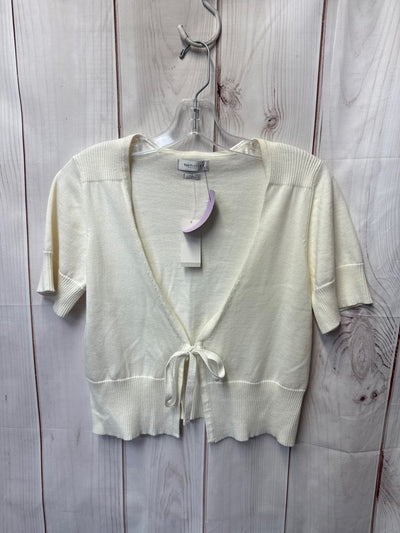 NWT Van Heusen Women's Size S White Cardigan
