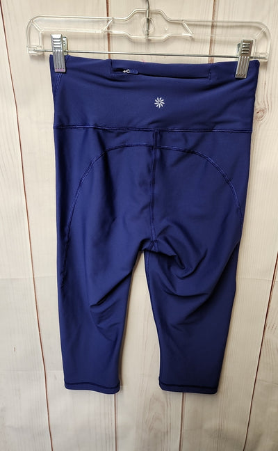 Athleta Women's Size S Blue Active Capris