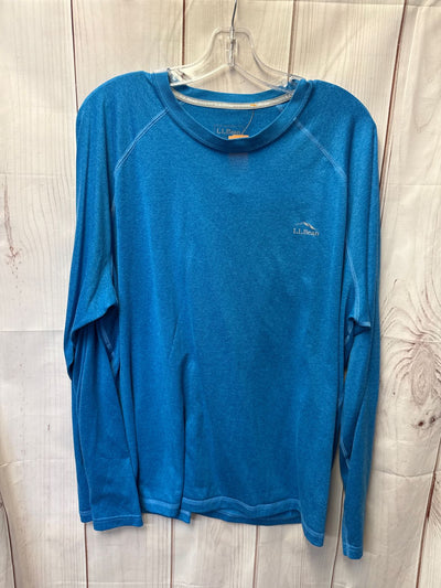 LL Bean Men's Size XL Blue Shirt