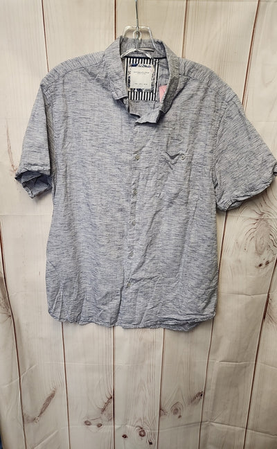 Denim & Flower Men's Size L Blue Shirt
