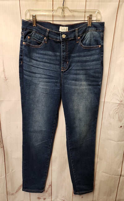 Nicole Miller Women's Size 31 (11-12) Blue Jeans Soho High Rise Ankle Skinny