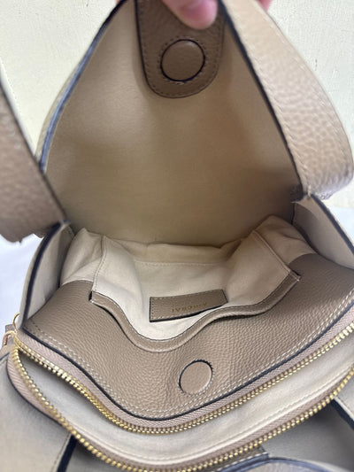 Amerai Tan Leather Purse Bag