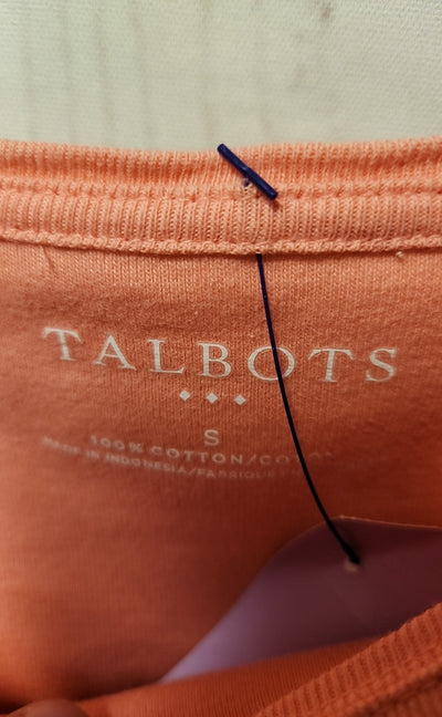 Talbots Women's Size S Pink 3/4 Sleeve Top