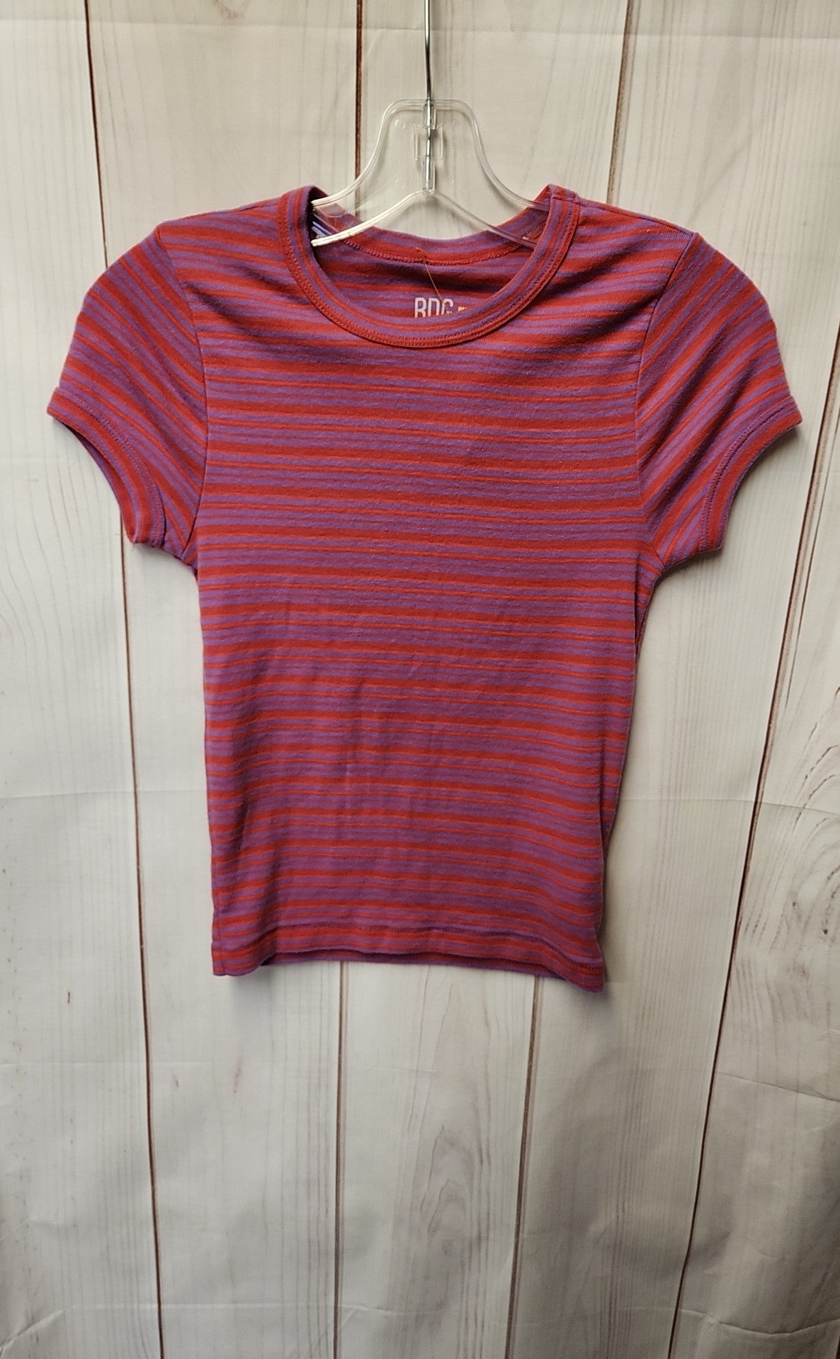 Bdg Women's Size M Pink Short Sleeve Top