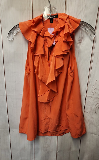 Cynthia Steffe Women's Size 4 Coral Sleeveless Top