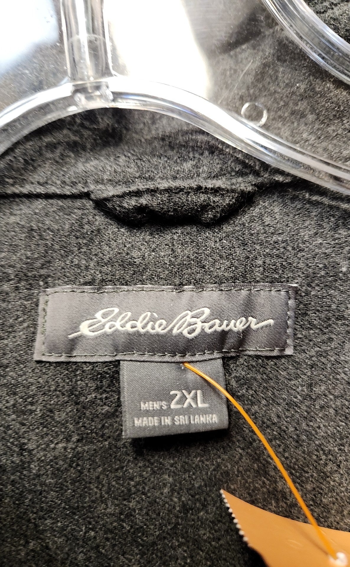 Eddie Bauer Men's Size 2XL Gray Shirt