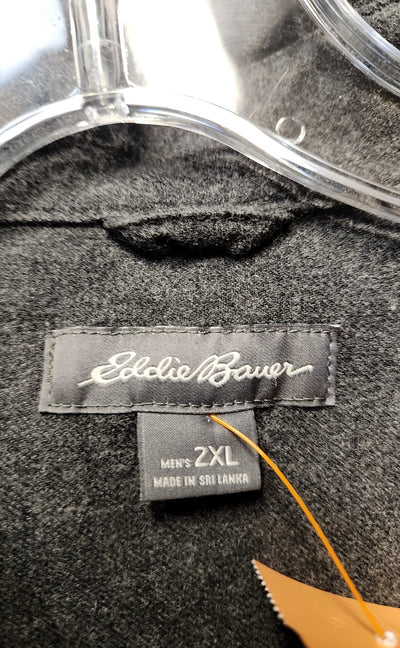 Eddie Bauer Men's Size 2XL Gray Shirt