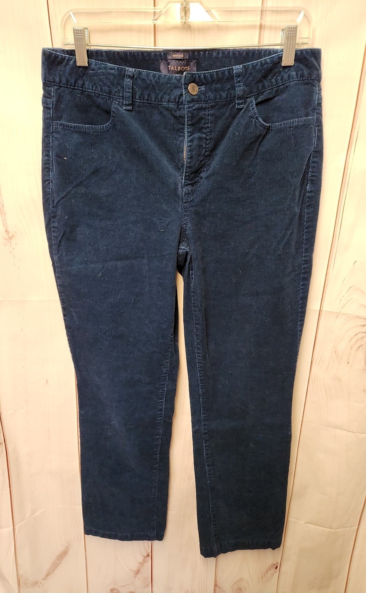 Talbots Women's Size 10 Navy Corduroy Pants