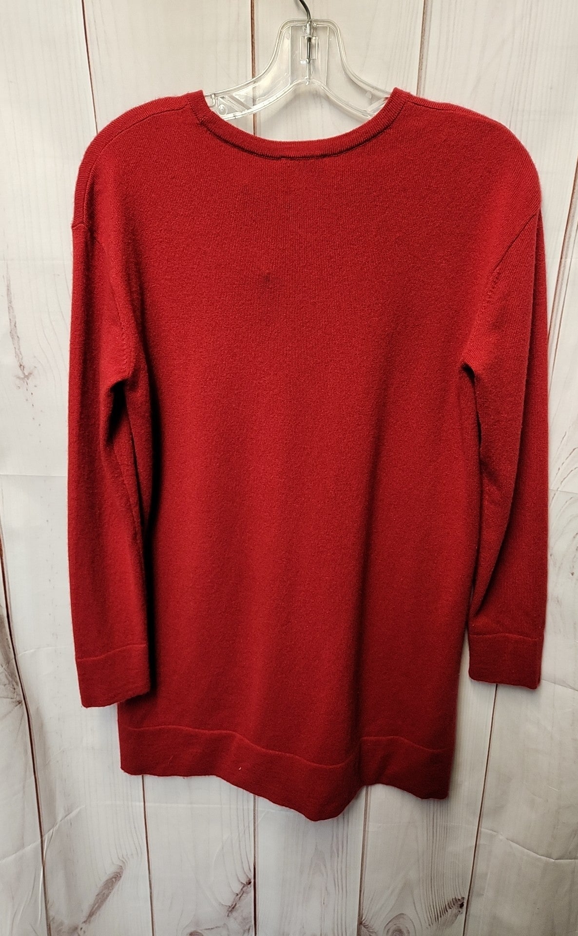 J Jill Women's Size XS Red Cashmere Sweater