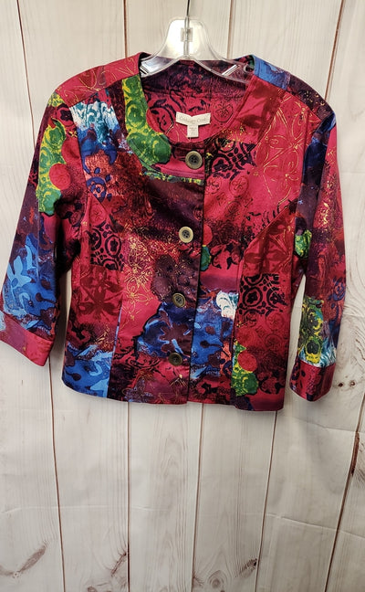 Coldwater Creek Women's Size 12 Petite Pink Jacket