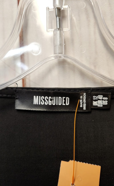 Missguided Women's Size 8 Black Dress