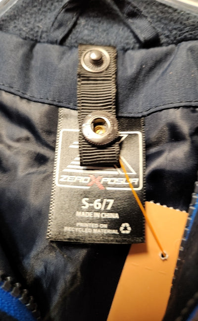 Zero Xposur Boy's Size 6/7 Blue Jacket