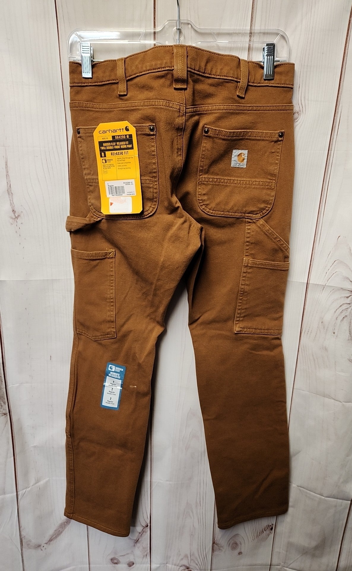 Carhartt Women's Size 26 (1-2) Brown Jeans