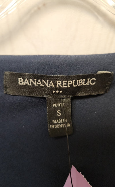 Banana Republic Women's Size S Petite Navy Dress