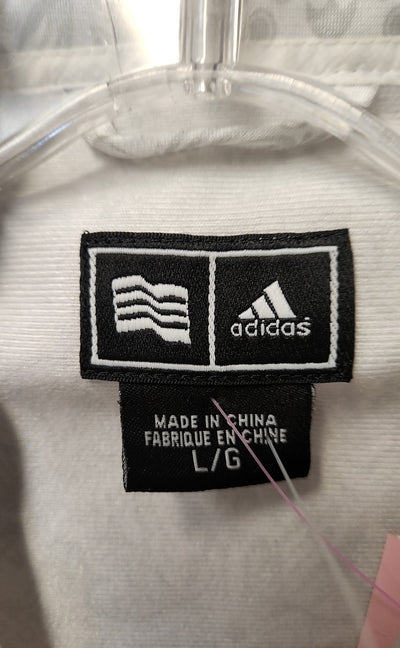 Adidas Women's Size L White Jacket