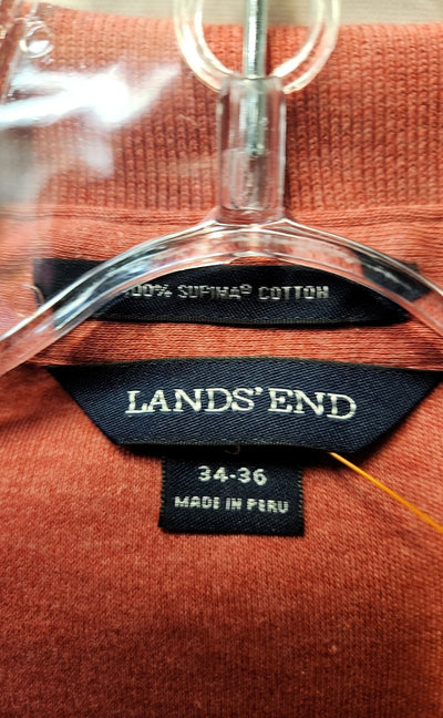 Lands End Men's Size S Red Shirt