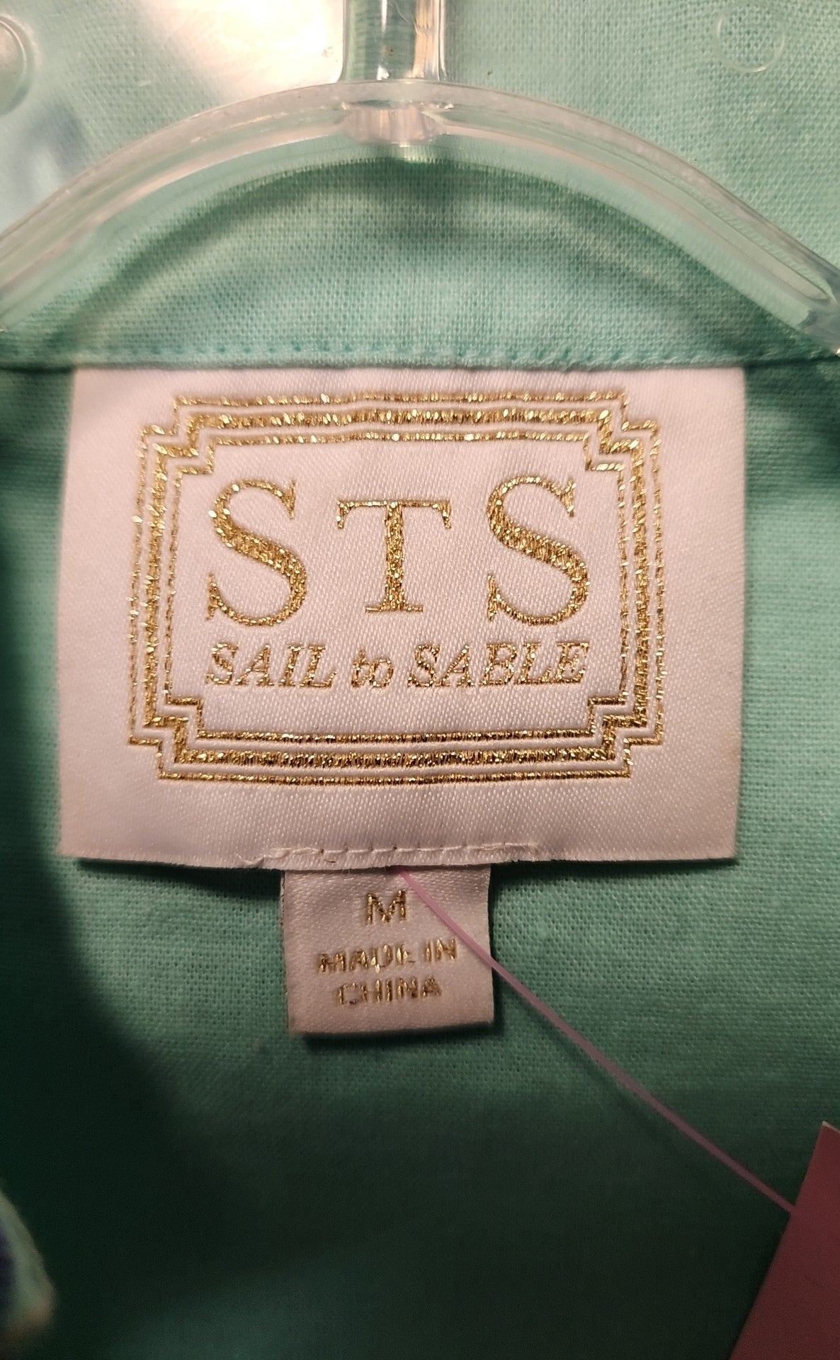 Sail to Sable Women's Size M Teal Dress