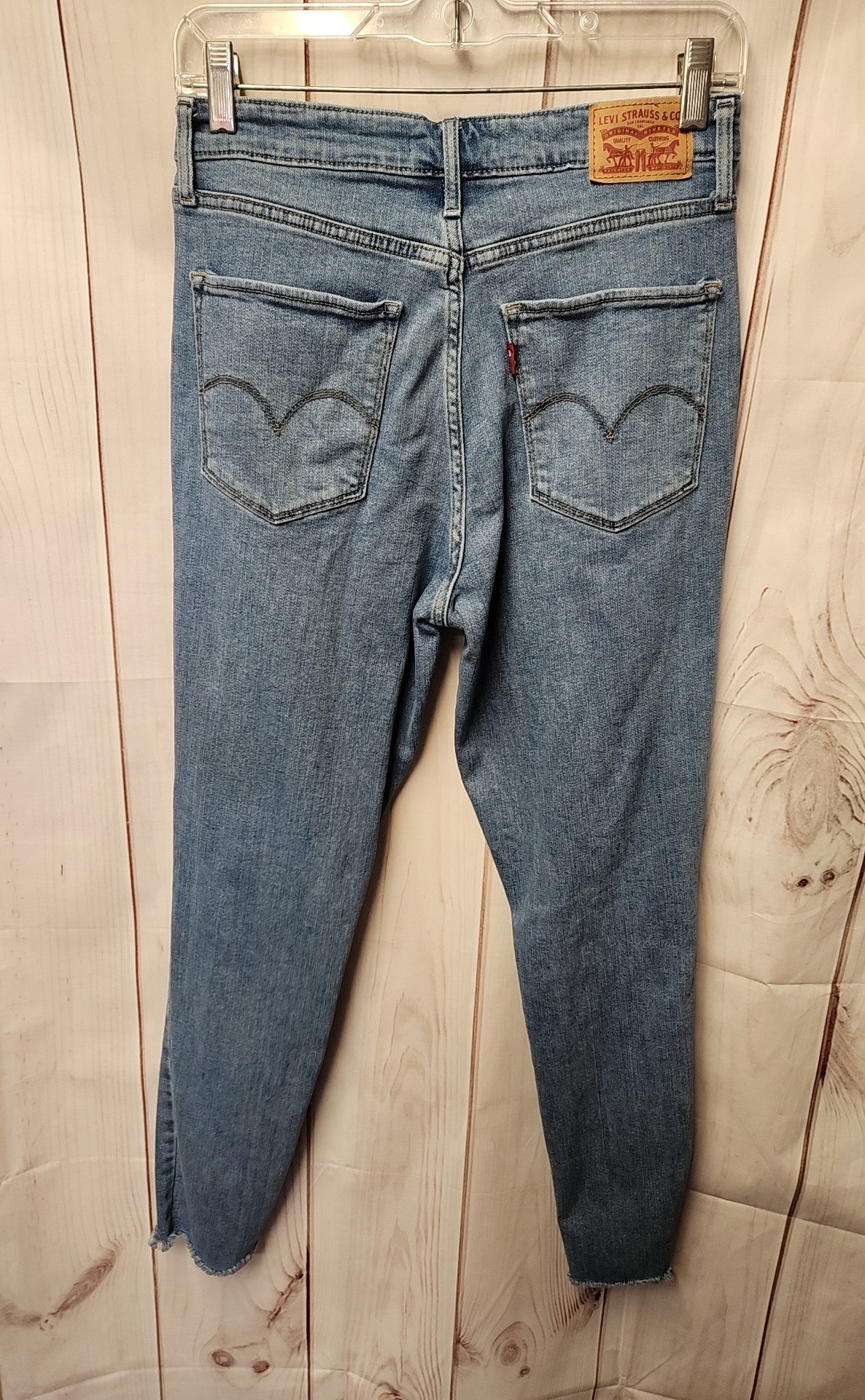 Levis Women's Size 30 (9-10) Blue Jeans 721 High Rise Skinny