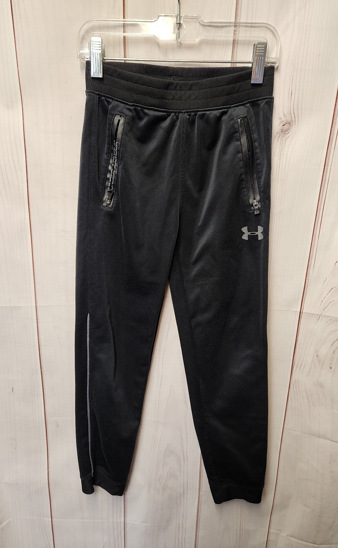 Under Armour Boy's Size 7 Black Sweatpants