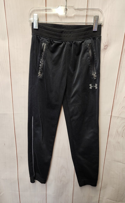 Under Armour Boy's Size 7 Black Sweatpants
