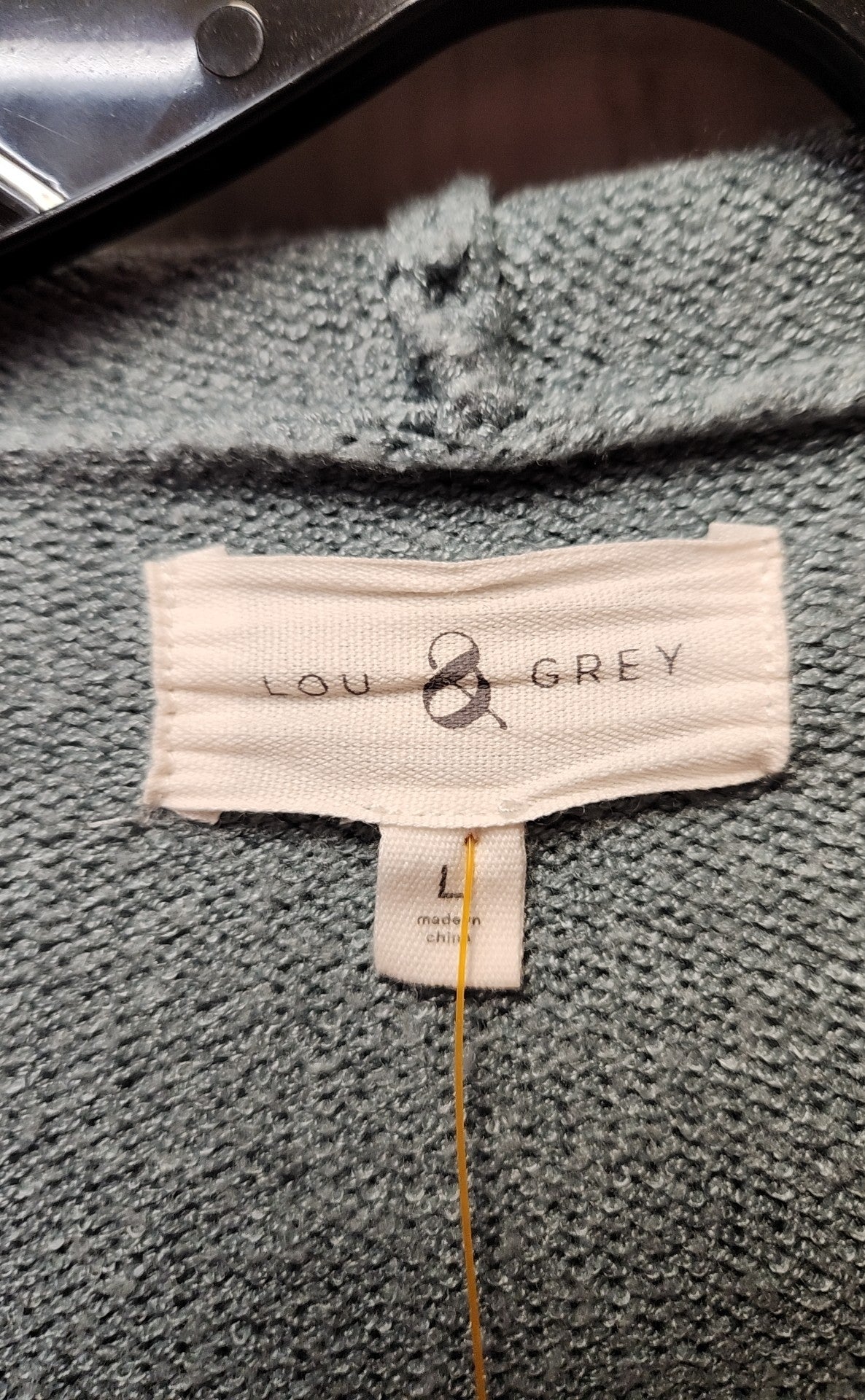 Lou & Grey Women's Size L Teal Cardigan