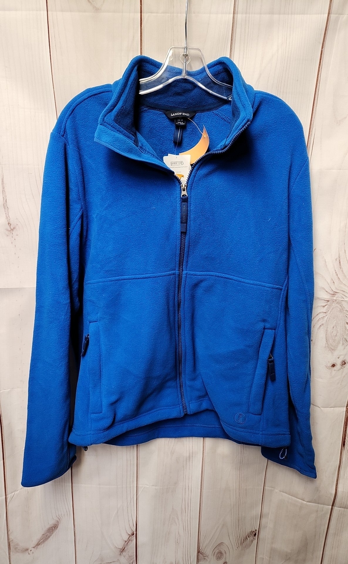 NWT Lands End Men's Size M Blue Jacket
