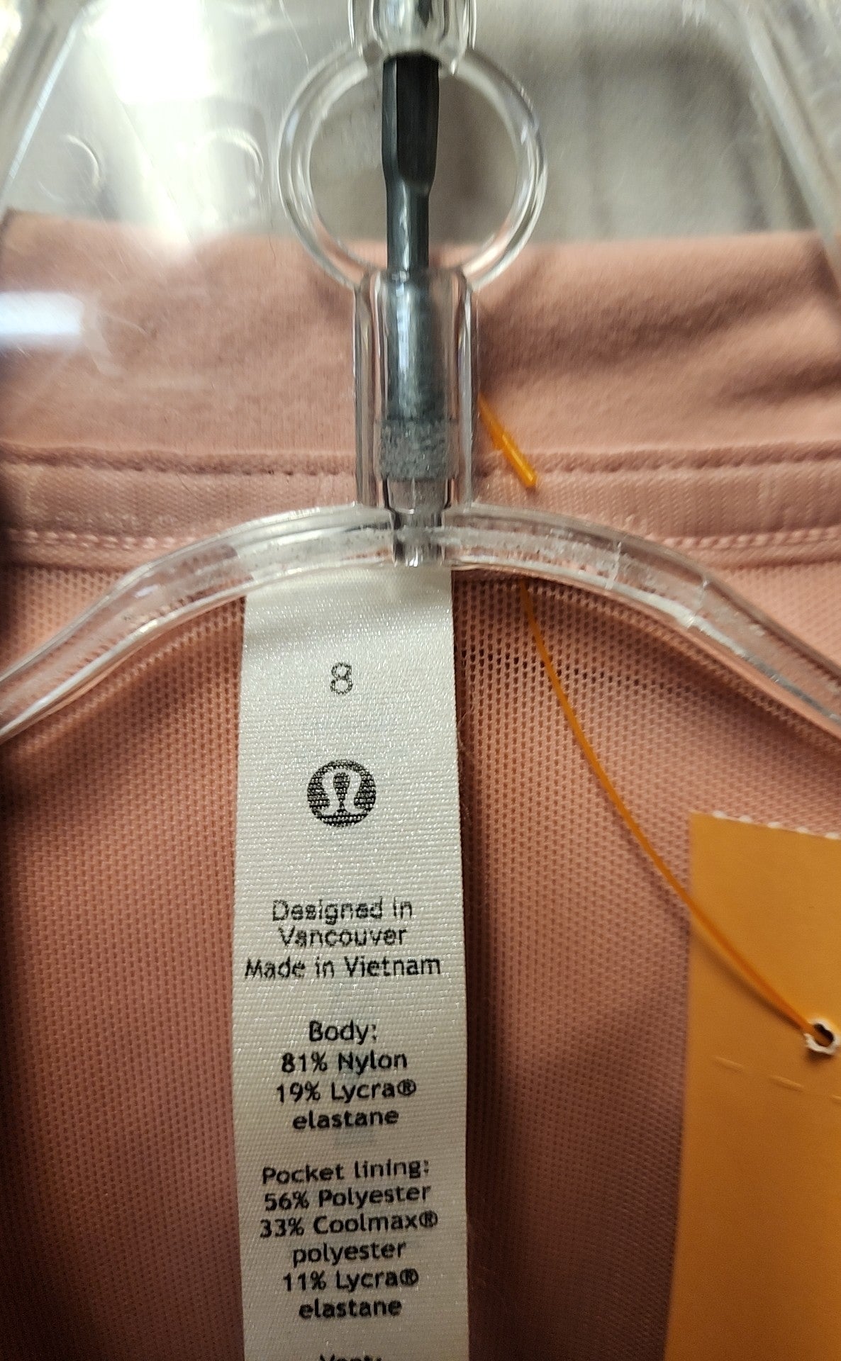 Lululemon Women's Size 8 Pink Active Jacket
