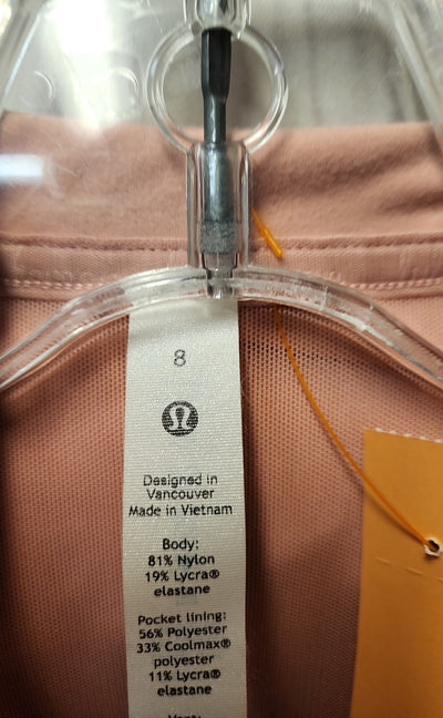 Lululemon Women's Size 8 Pink Active Jacket