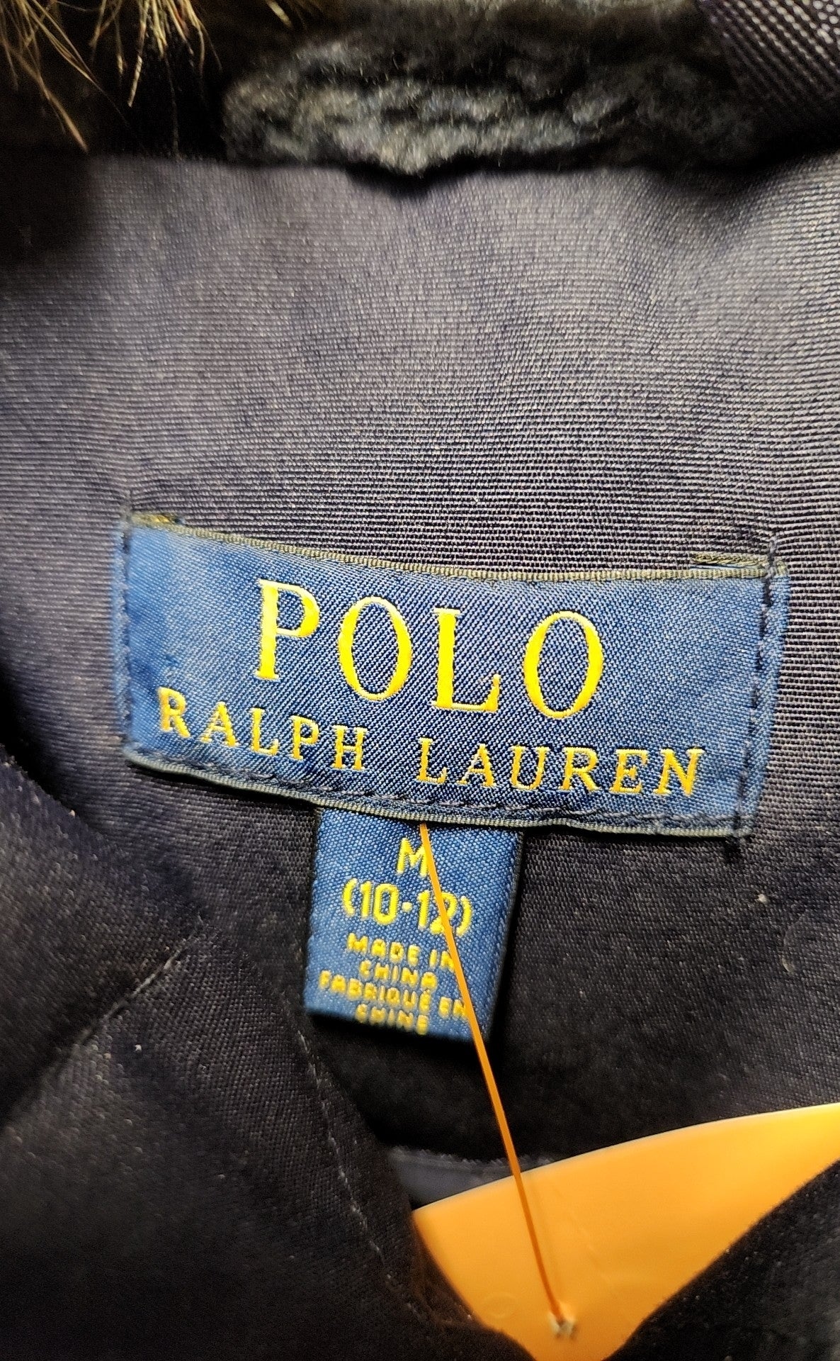 Polo by Ralph Lauren Boy's Size 10/12 Navy Jacket