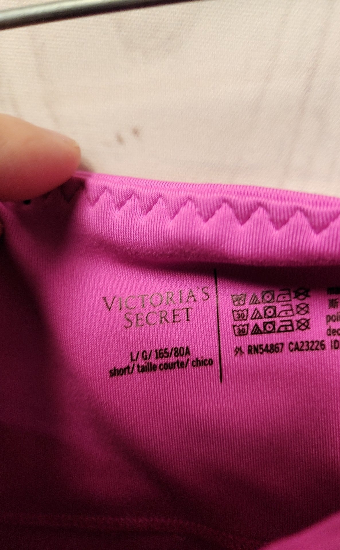 Victoria's Secret Women's Size L Pink Active Capris