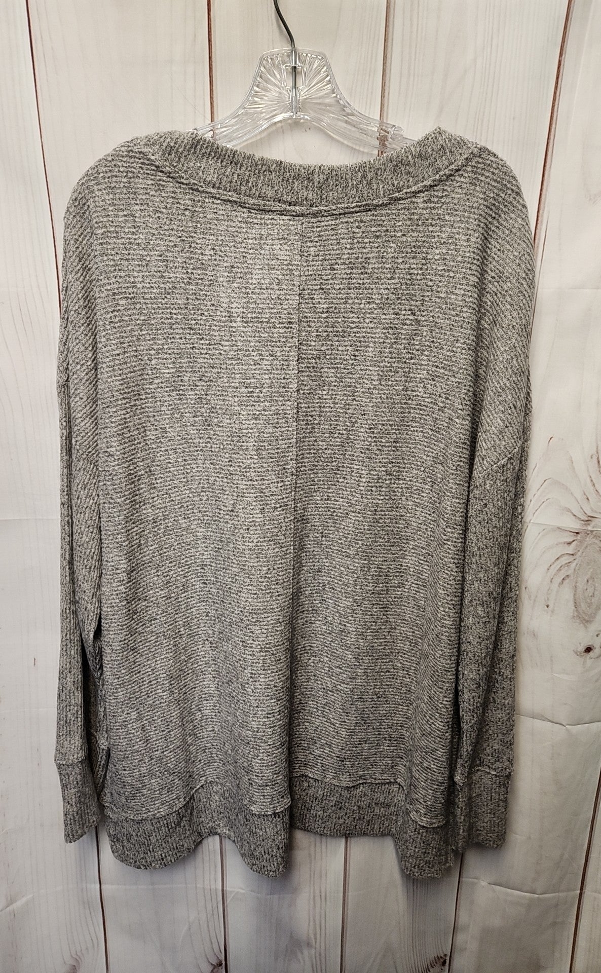Sonoma Women's Size XXL Gray Long Sleeve Top
