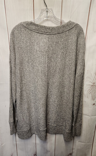 Sonoma Women's Size XXL Gray Long Sleeve Top