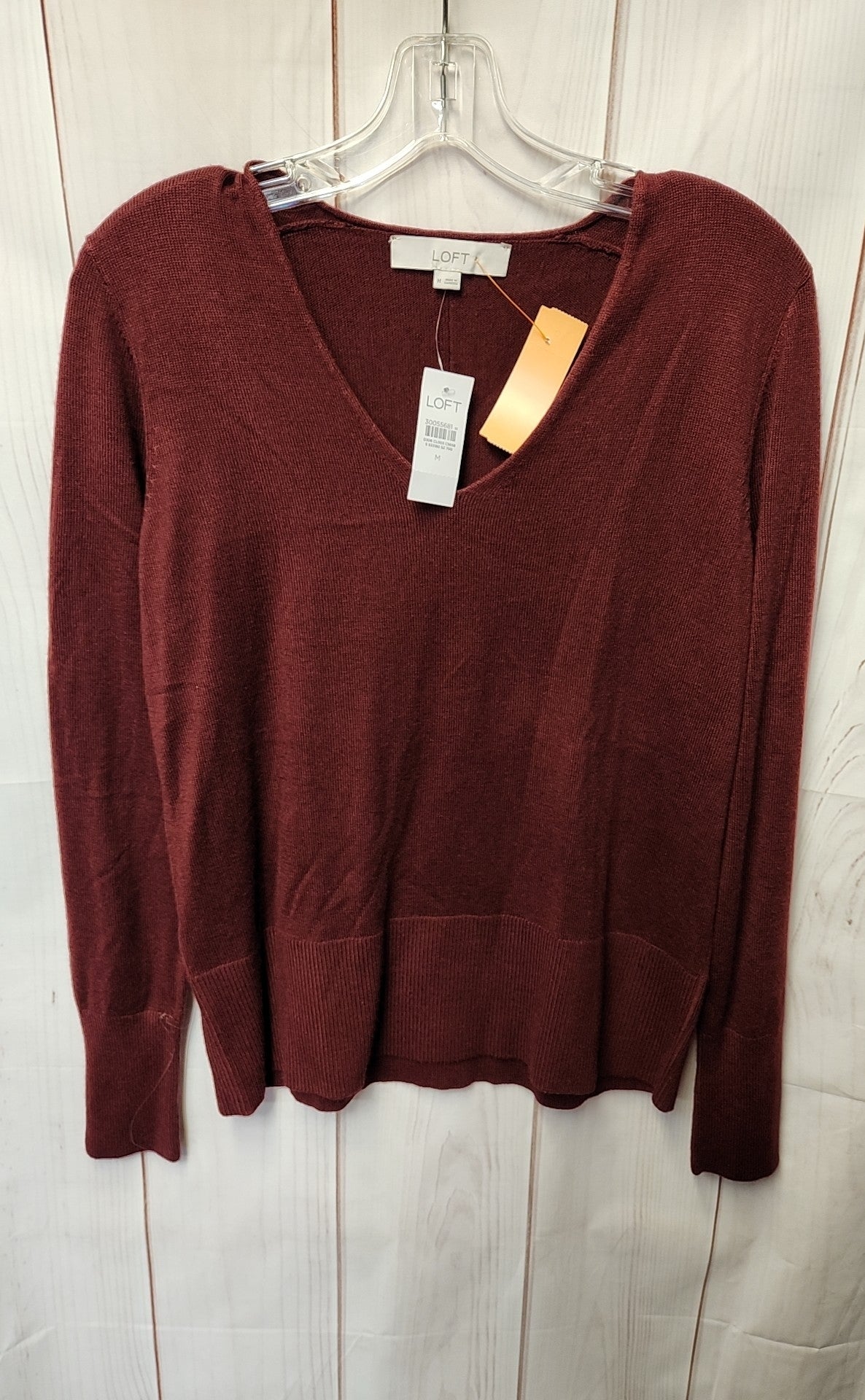 NWT Loft Women's Size M Red Sweater