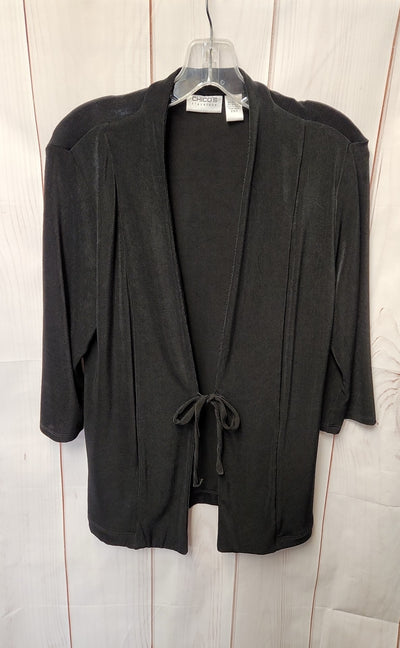 Chico's Women's Size S Black Cardigan