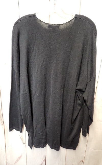 INC Women's Size 2X Black Sweater